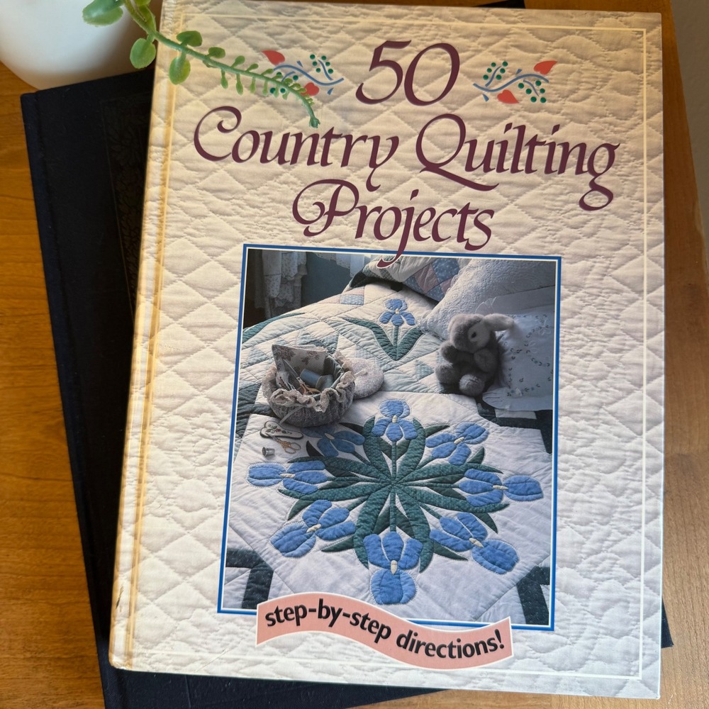 50 Country Quilting Projects Margit Echols Rodale Press Hardcover 1990‎ Book
